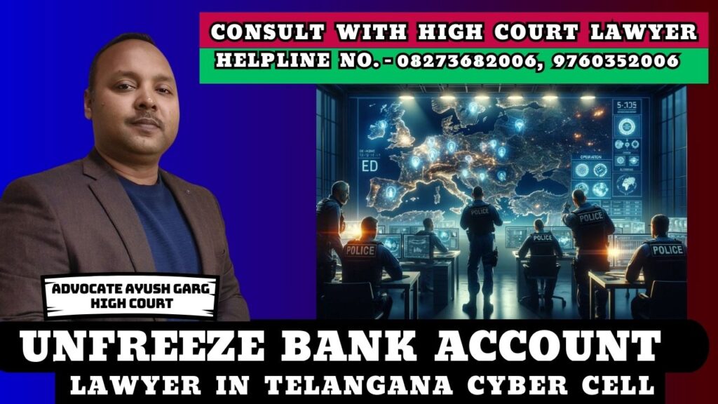 Advcoate Ayush Garg Unfreeze Bank Account Lawyer In Telangana