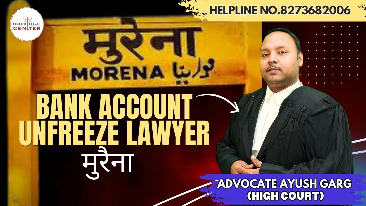 bank account unfreeze lawyer Morena